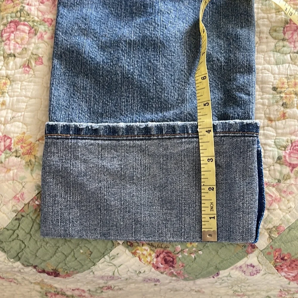 Calvin Klein Cuffed Crop Jean - Picture 7 of 8